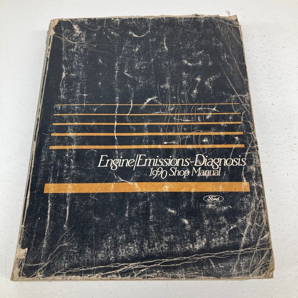 Engine/Emissions-Diagnosis 1990 Shop Manual Ford